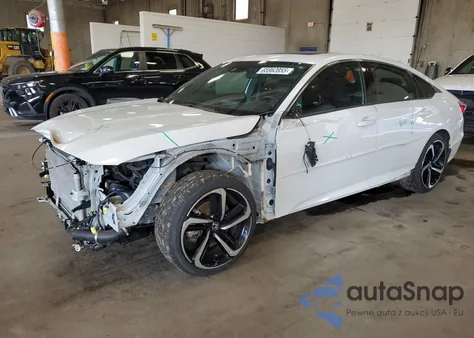 2021 Honda Accord Sport из США, поврежденный, VIN 1HGCV2F34MA018255